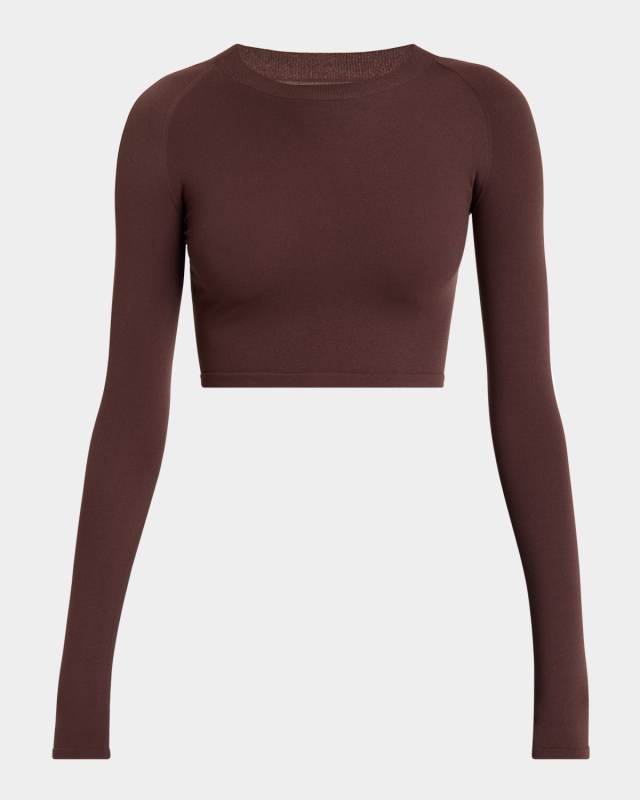 Long Sleeve Crop Top